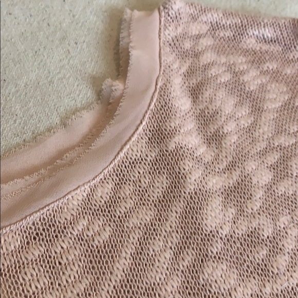 Anthropologie Deletta Blush Sweater top XS - Picture 6 of 8